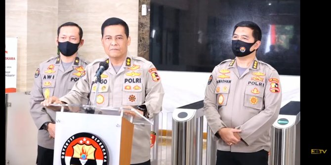 Kadiv Humas Polri Irjen Argo Yuwono. ©2020 Merdeka.com/Nur Habibie