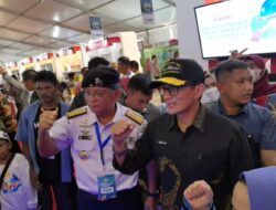 Booth Zona Bakamla Timur di Sail Tidore Expo 2022 Didatangi Dua Menteri