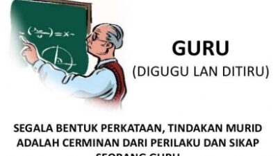 Guru Digugu dan Ditiru