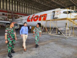 Danlanud Hang Nadim Tinjau Fasilitas MRO Milik Lion Air Group