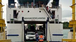 Arus Balik Lintas Sumatera di Pelabuhan Telaga Punggur Meningkat Pesat