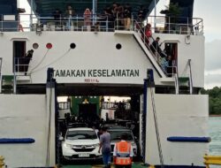 Arus Balik Lintas Sumatera di Pelabuhan Telaga Punggur Meningkat Pesat